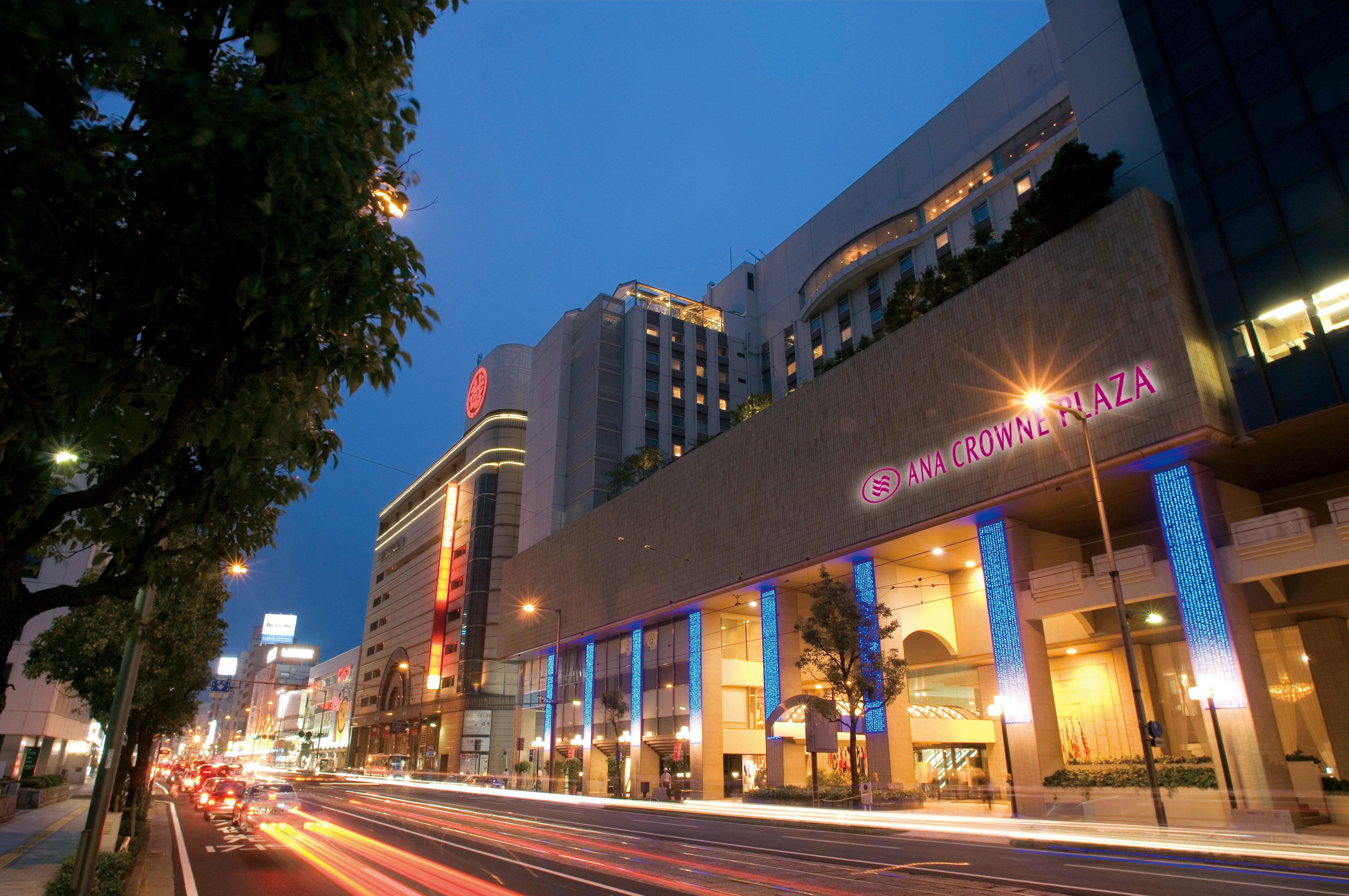 Ana Crowne Plaza Matsuyama By Ihg Hotel Exterior photo